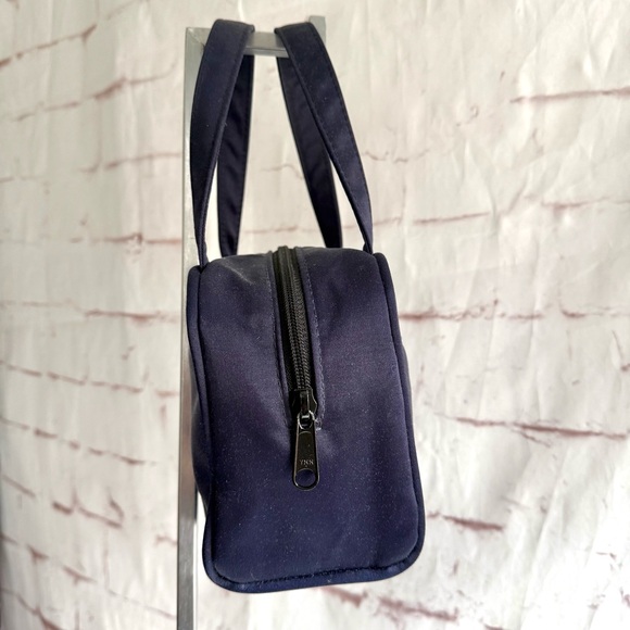 KATE SPADE NEW YORK Navy Nylon 7” Mini Satchel Tote Bag Y2K 90’s Purse Vintage - Picture 12 of 15